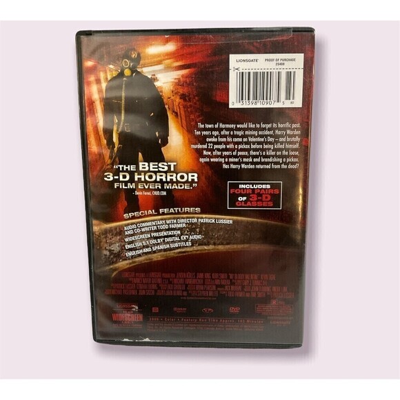 My Bloody Valentine DVD 3D with glasses - Picture 2 of 3